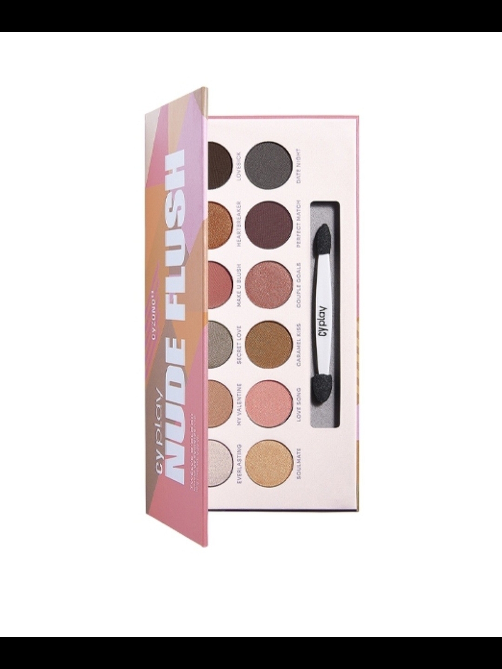 Nude Flush Eyeshadow Palette - Pink Nude Shades